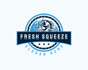 Ocean Catch Fishing logo design