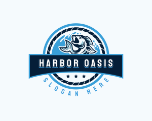 Ocean Catch Fishing logo design