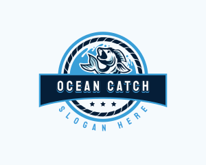 Ocean Fishing Restaurant logo