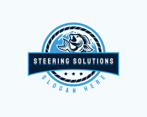 Ocean Catch Fishing logo design