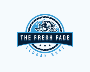 Ocean Catch Fishing logo design