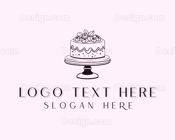 Cake Decoration Dessert Logo