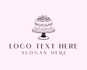 Cake Decoration Dessert logo