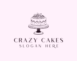 Cake Decoration Dessert logo design