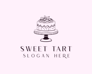 Cake Decoration Dessert logo design