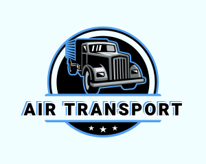 Automotive Truck Courier logo design