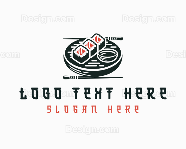 Gourmet Asian Sushi Logo