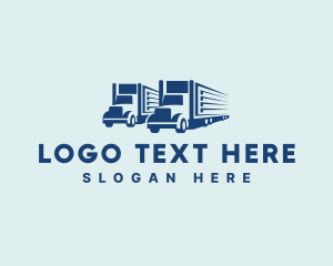 Transportation Vehicle Logistics Logo