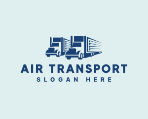 Transportation Vehicle Logistics logo design