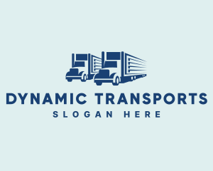 Transportation Vehicle Logistics logo design