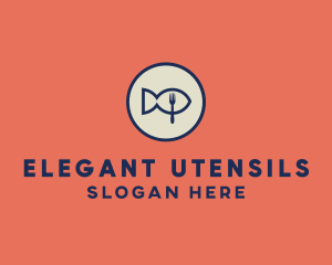 Fish Seafood Restaurant logo design