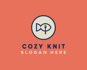 Fish Seafood Restaurant logo design