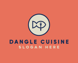 Fish Seafood Restaurant logo design