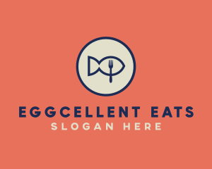 Fish Seafood Restaurant logo design