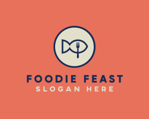 Fish Seafood Restaurant logo design