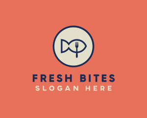 Fish Seafood Restaurant logo design