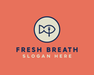 Fish Seafood Restaurant logo design