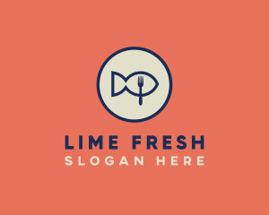 Fish Seafood Restaurant logo design