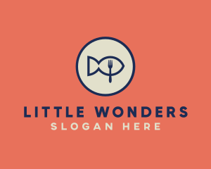 Fish Seafood Restaurant logo design