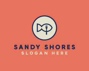 Fish Seafood Restaurant logo design