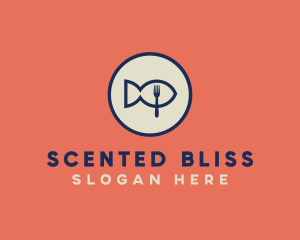 Fish Seafood Restaurant logo design