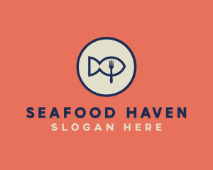 Fish Seafood Restaurant logo design