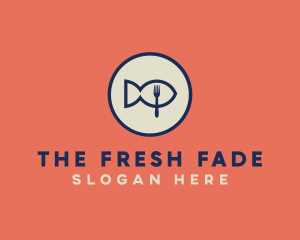 Fish Seafood Restaurant logo design