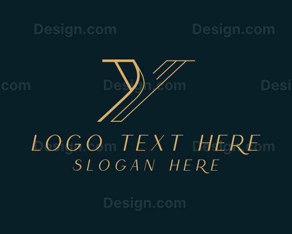 Fashion Business Letter Y Logo