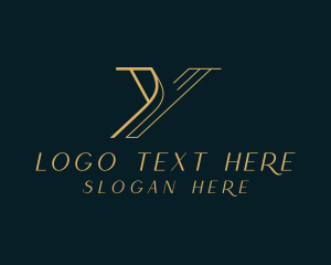 Fashion Business Letter Y logo