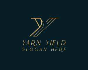 Fashion Business Letter Y logo design