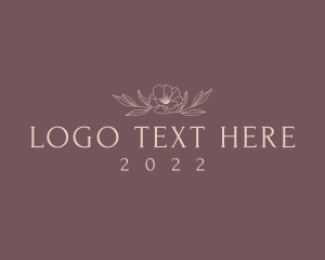 Aesthetic Floral Fashion logo