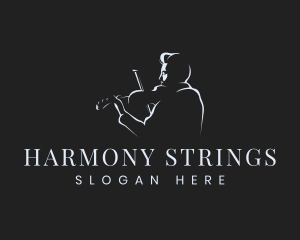 Violinist Musician Performer logo