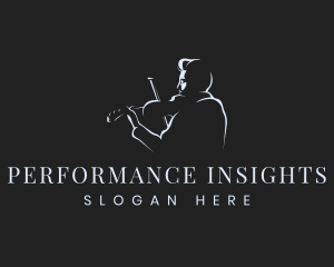 Violinist Musician Performer logo