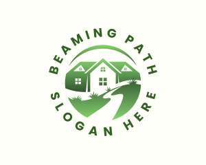 Path Landscaping Realty logo design