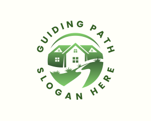 Path Landscaping Realty logo design