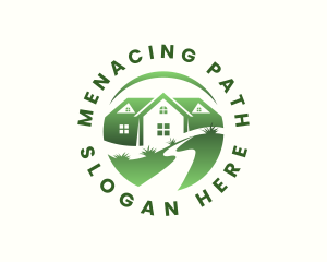 Path Landscaping Realty logo design