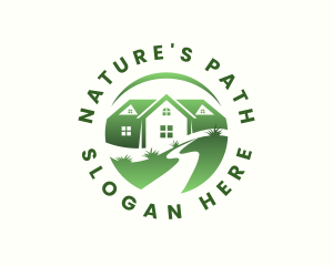 Path Landscaping Realty logo design