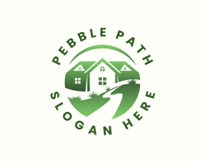 Path Landscaping Realty logo design