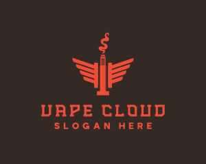 Nicotine Vape Wing logo