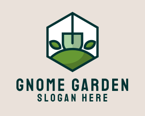 Hexagon Gardener Tool  logo design