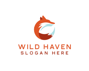 Fox Tail Wildlife logo design