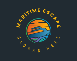 Yacht Sea Sunset logo