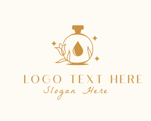 Flower Scent Perfume Logo