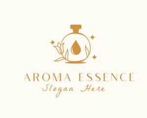 Flower Scent Perfume logo design