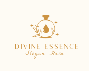 Flower Scent Perfume logo design