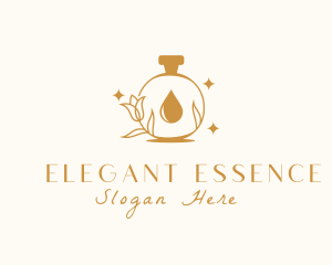 Flower Scent Perfume logo design