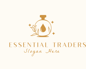 Flower Scent Perfume logo design