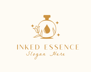 Flower Scent Perfume logo design