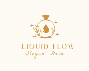 Flower Scent Perfume logo design