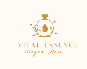 Flower Scent Perfume logo design